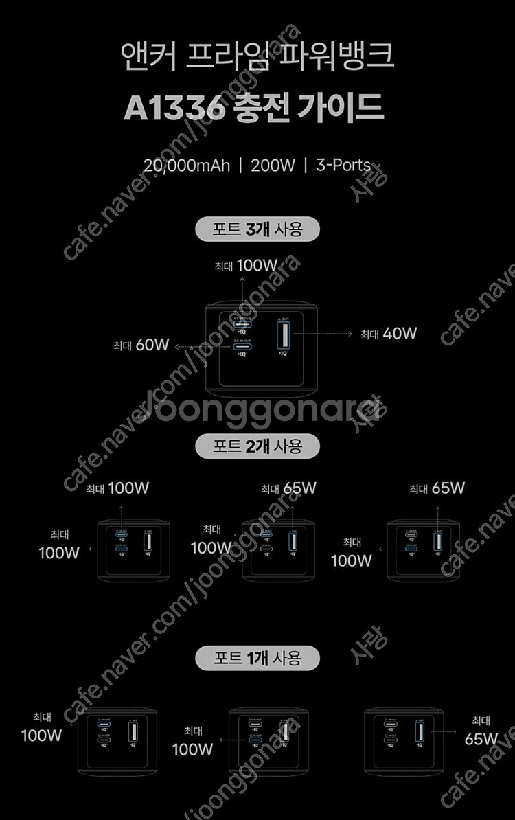 [미개봉 한국정발] 앤커 파워뱅크 200w 20,000...--1