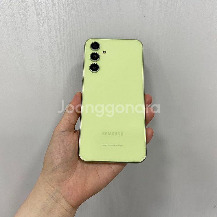 96335 갤럭시퀀텀4 라임 128GB 부산 중고폰 팝...--3