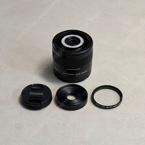 캐논 28mm macro 매크로 ef-m 마운트 eos m 렌즈