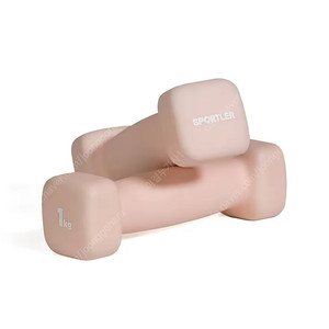 SPORTLER 1kg 아령 헬스기구 덤벨 필라테스 요가 헬스 프로틴