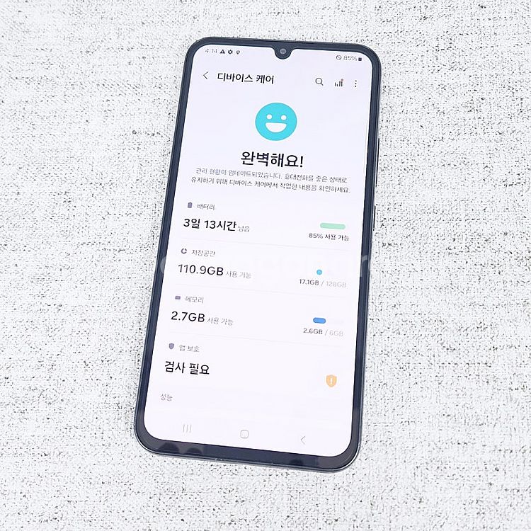 A346 ] 갤럭시 A34 블랙 128기가 17만 판매...--9