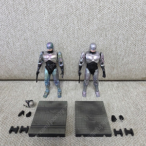 히야토이즈 로보캅1,2 액션피규어 1/18 hiya toys