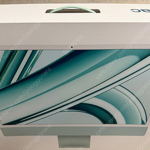 애플 M3 아이맥 24인치 8GB 애플케어 27년 4월 12일까지 개봉후 미사용