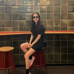 (새제품) 도쿄 도버 스트릿마켓구입 반스 x 꼼데가르송 깅엄체크 핑크 운동화
