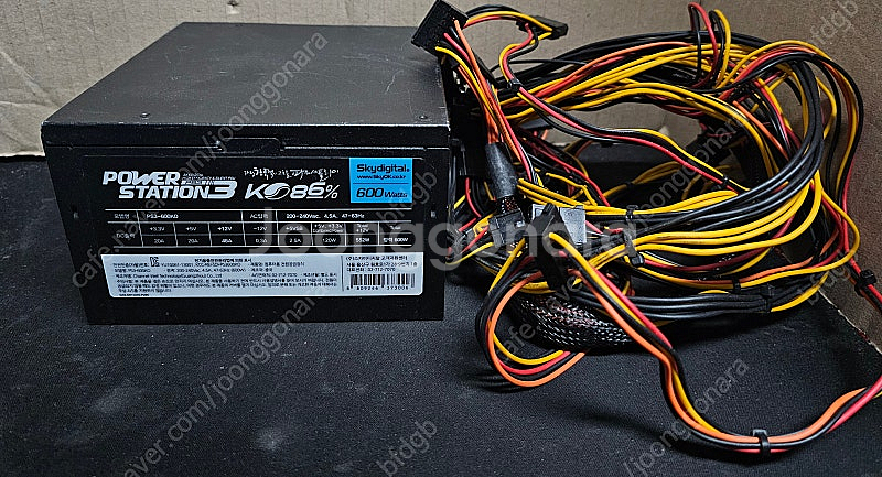 600W 파워 FSP 80PLUS 파워 등 팝니다--5