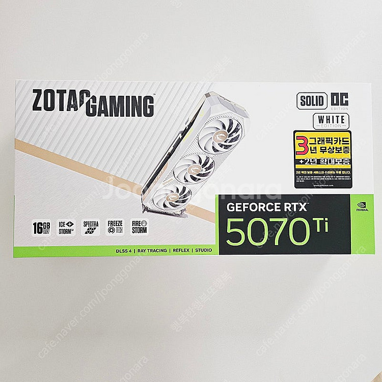ZOTAC GAMING 지포스 RTX 5070 Ti S...--0
