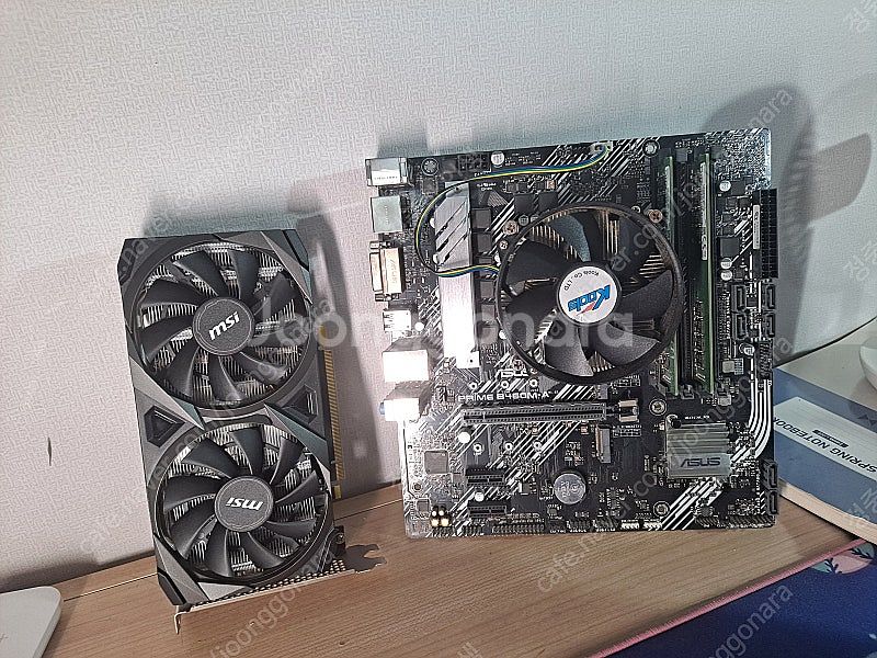 RTX3050 + i5 10500 + 32gb 램 보드...--0