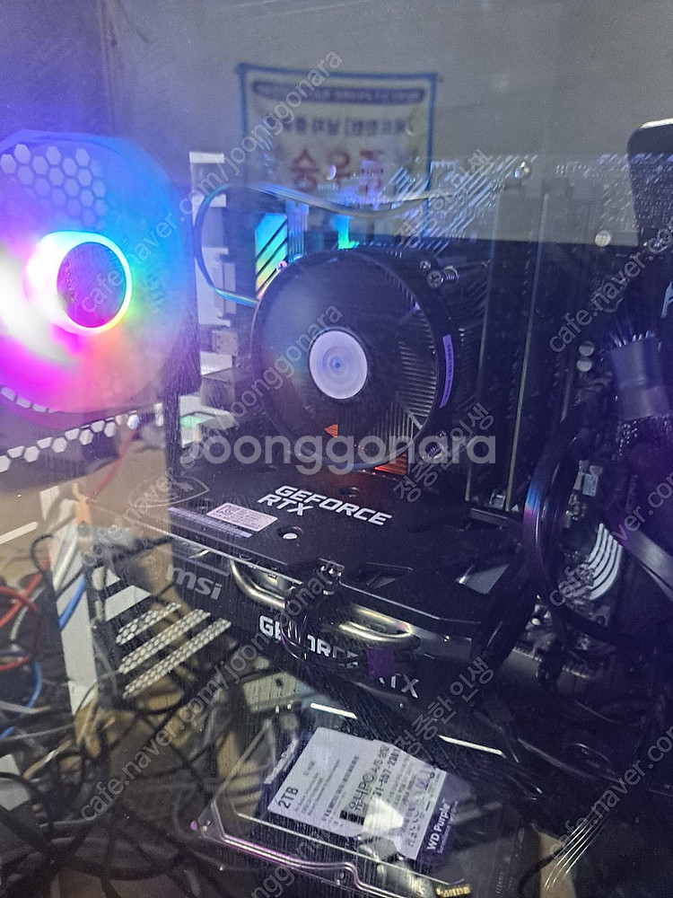 RTX3050 + i5 10500 + 32gb 램 보드...--1