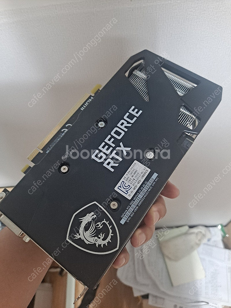 RTX3050 + i5 10500 + 32gb 램 보드...--4
