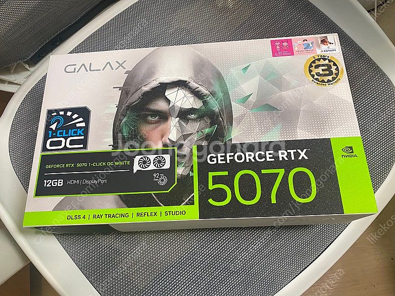 GALAX 갤럭시 지포스 RTX 5070 WHITE O...--0