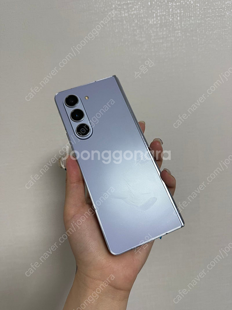 ((급처))Z폴드5 아이스블루 512기가 (일부수리 삼케플O)--0