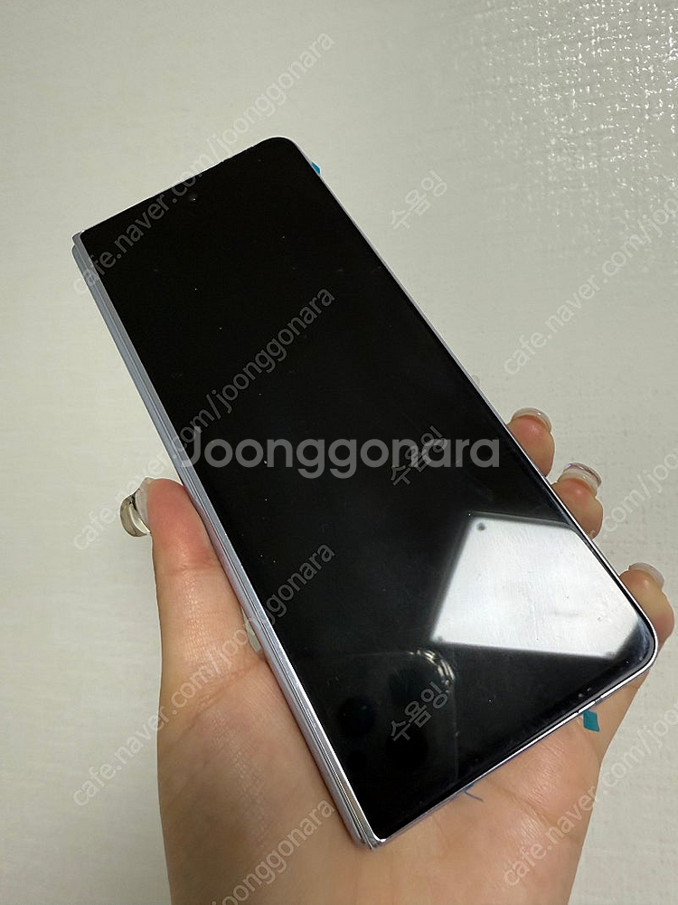 ((급처))Z폴드5 아이스블루 512기가 (일부수리 삼케플O)--2