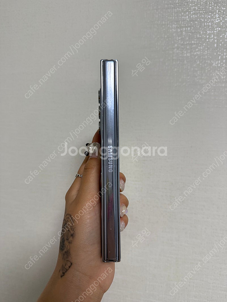 ((급처))Z폴드5 아이스블루 512기가 (일부수리 삼케플O)--3