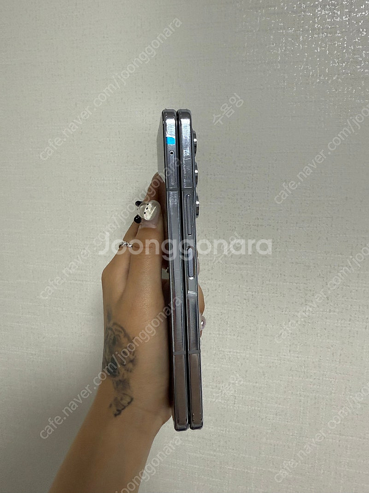 ((급처))Z폴드5 아이스블루 512기가 (일부수리 삼케플O)--5