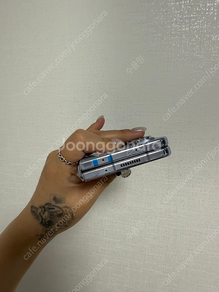 ((급처))Z폴드5 아이스블루 512기가 (일부수리 삼케플O)--6