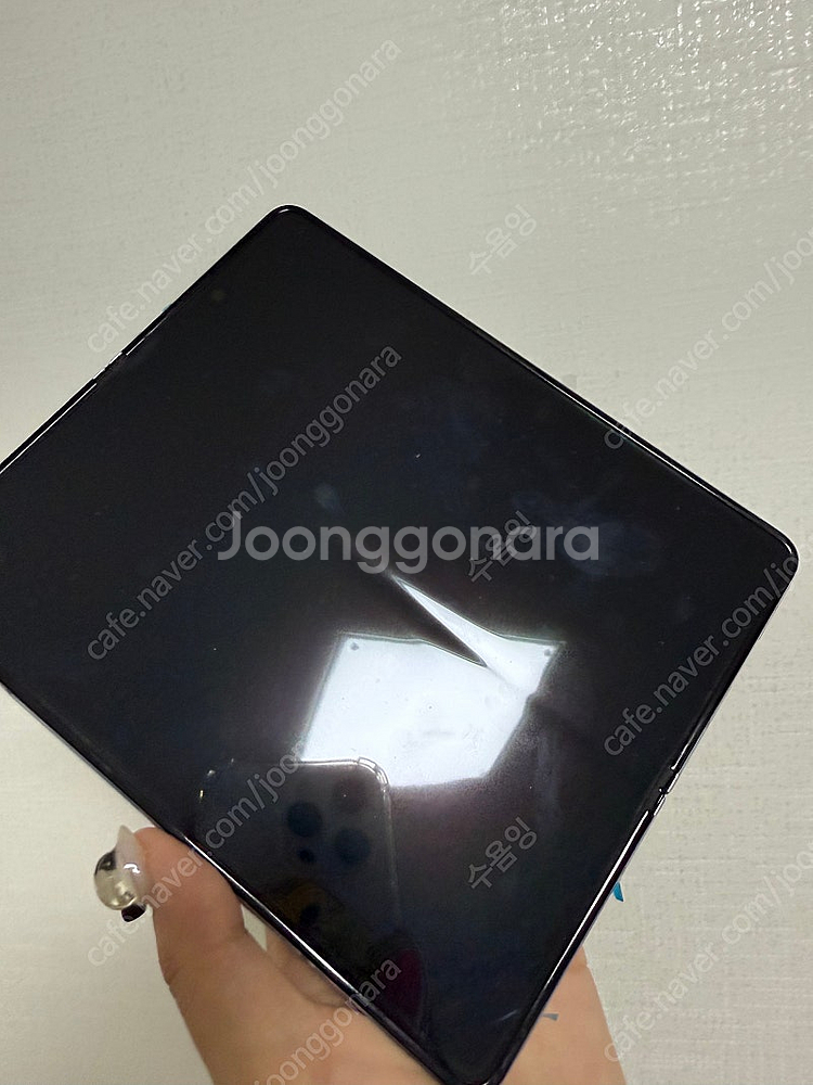 ((급처))Z폴드5 아이스블루 512기가 (일부수리 삼케플O)--7