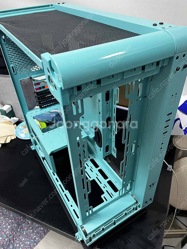 써멀테이크 Core P6 Turquoise 컴퓨터 케이...--2