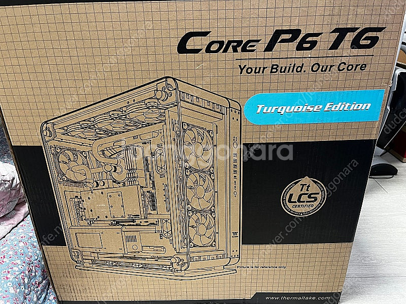 써멀테이크 Core P6 Turquoise 컴퓨터 케이...--7