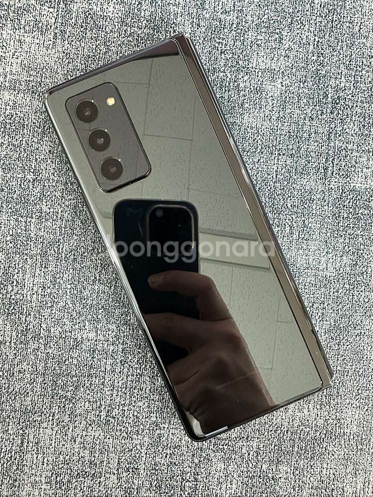 *단말자급제* 갤럭시Z폴드2 256G 블랙 무잔상 상태...--1
