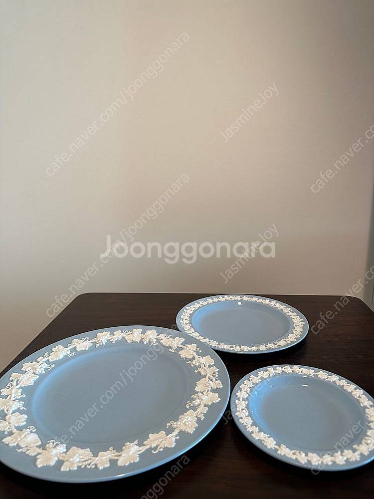 웨지우드 퀸즈웨어 크림온라벤더 3pcs (가격인하)--5