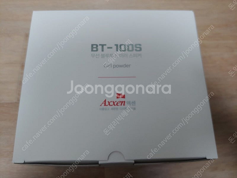 액센 BT-100S 무선 블루투스 미러 스피커 미개봉 ...--4