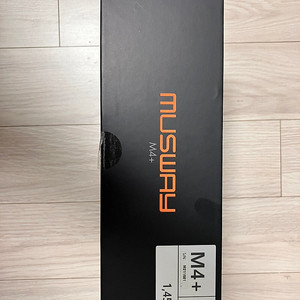 무스웨이 m4 plus DSP 앰프 및 소닉디자인 KIT-1130MC 스피커(케이블 포함) 팝니다.