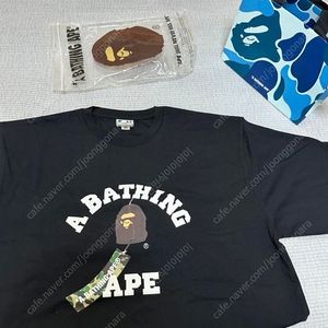 베이프 로고 티셔츠 한정판 2XL xxl (쇼핑백0 영수증0)