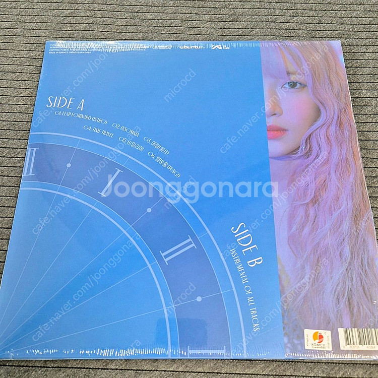 [미개봉] 유키카 한정반 LP 타임 어바웃 블루 (택포...--1