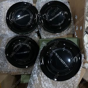 만소리 휠캡 새제품 전체 블랙 4개 일괄 판매합니다!