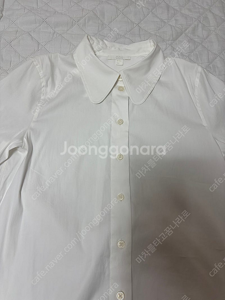 [새상품] 코스 둥근카라 반팔 셔츠 COS SHORT-...--2