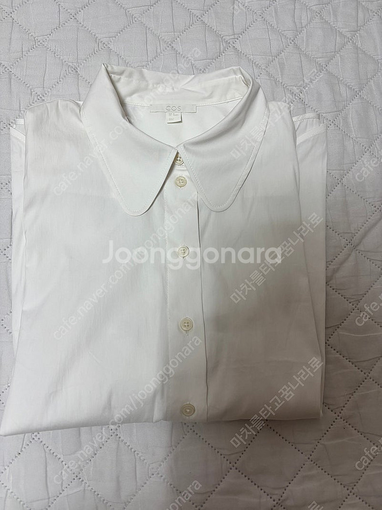 [새상품] 코스 둥근카라 반팔 셔츠 COS SHORT-...--3