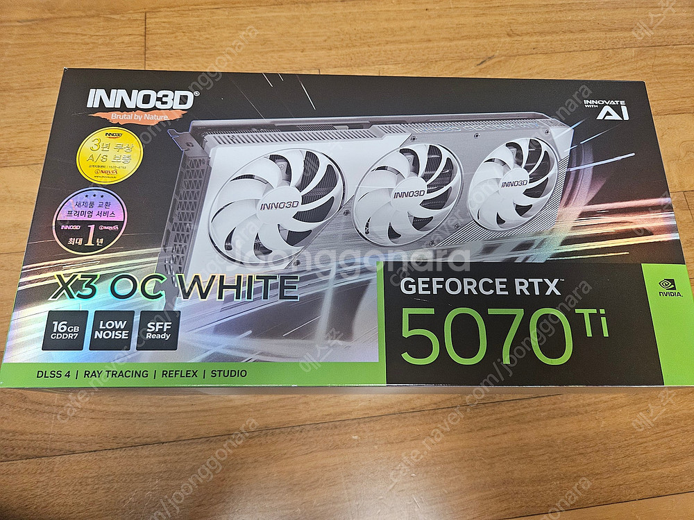 INNO3D RTX 5070 Ti X3 OC 화이트 판...--2