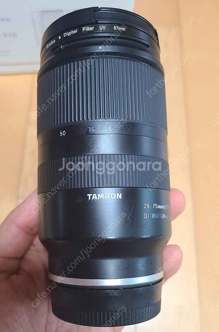 탐론 28 75 mm 2.8 DI III 소니 FE--3