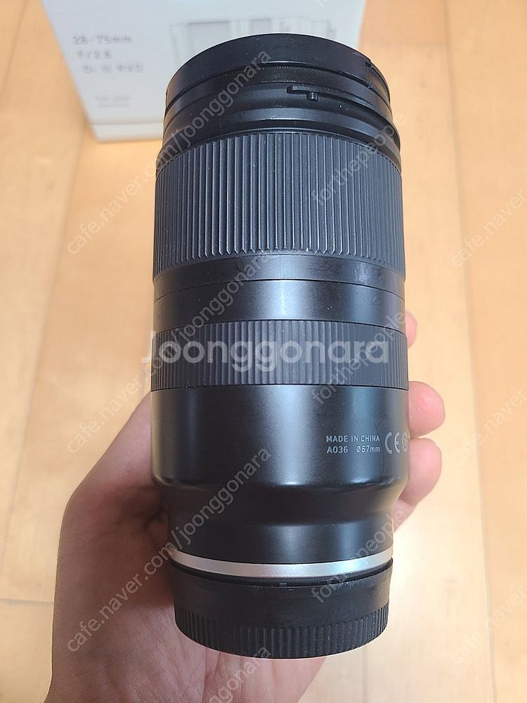 탐론 28 75 mm 2.8 DI III 소니 FE--5
