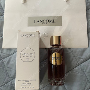 (새제품)랑콤 압솔뤼 향수 낫 유어 로즈 100ml