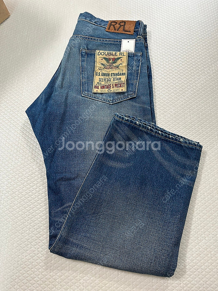 RRL 더블알엘 빈티지파이브포켓 빈파포--3