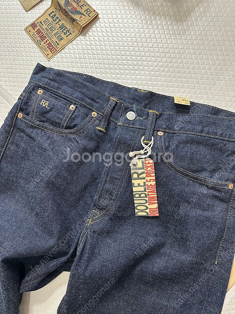 RRL 더블알엘 빈티지파이브포켓 빈파포--7