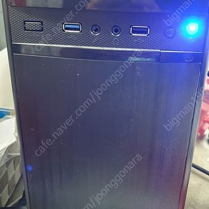 사무용 컴퓨터 본체 데스크톱 데스크탑 i3-10100 8램 ssd256 실사용적어용