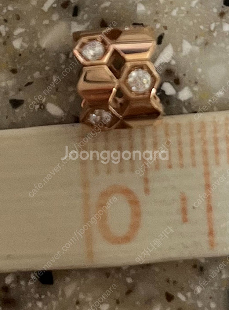 14k 펜던트 쇼메 스타일 벌집 육각 비마이러브--4