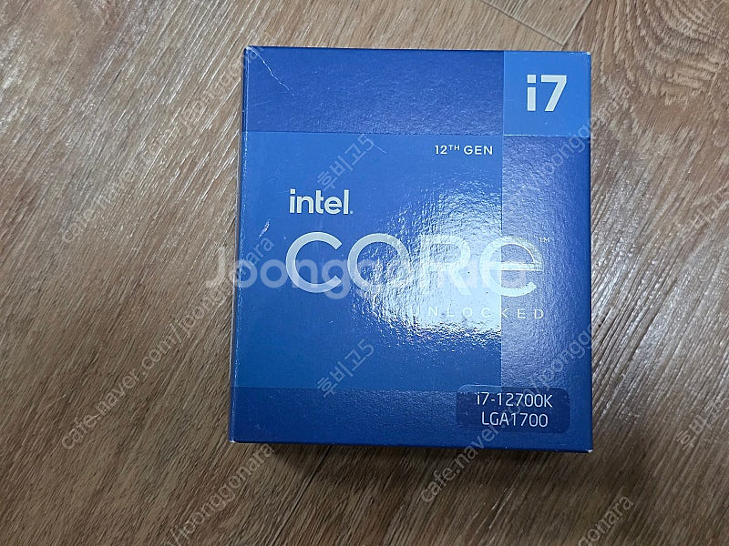 인텔 i7 12700k 판매합니다.--2