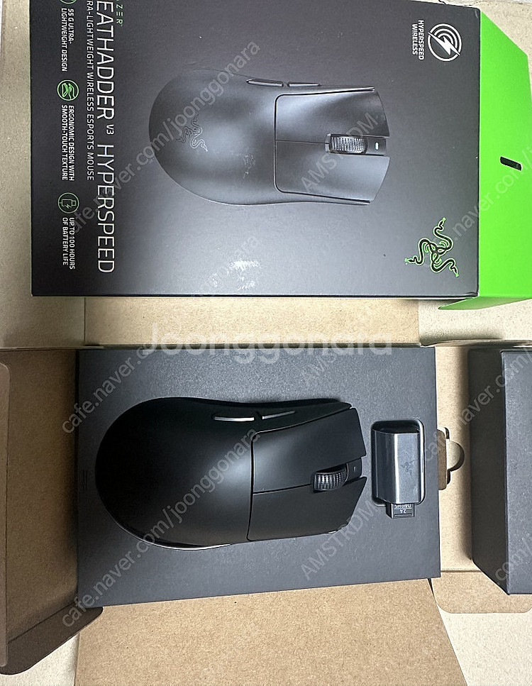 데스에더 v3 pro 하이퍼스피드(데하스) 거의새것 팝...--0