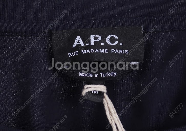 새상품 정품 [A.P.C] 아페쎄 남여공용 반팔 티셔츠--3
