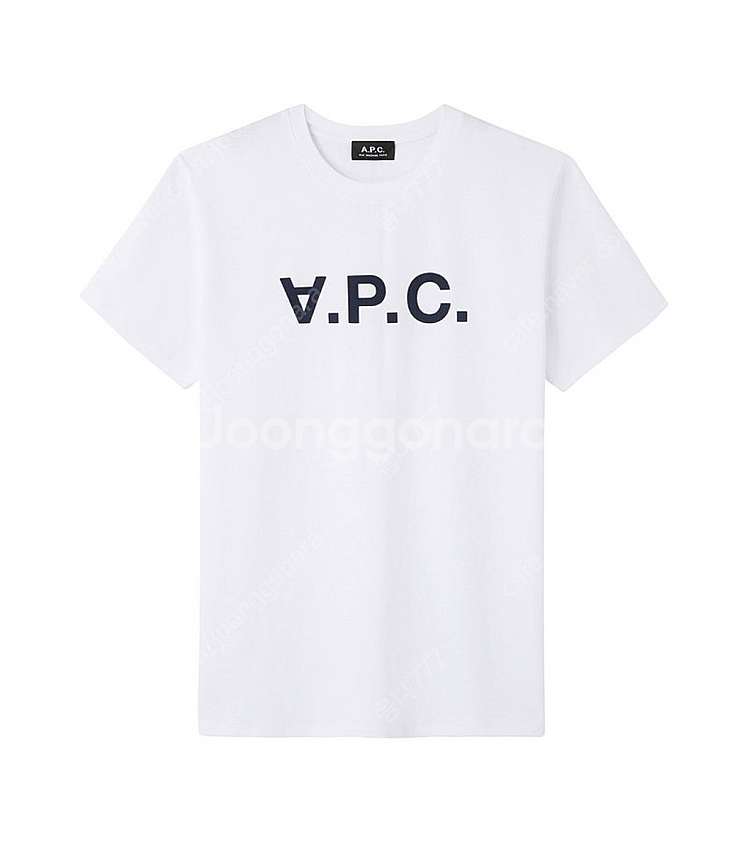 새상품 정품 [A.P.C] 아페쎄 남여공용 반팔 티셔츠--6