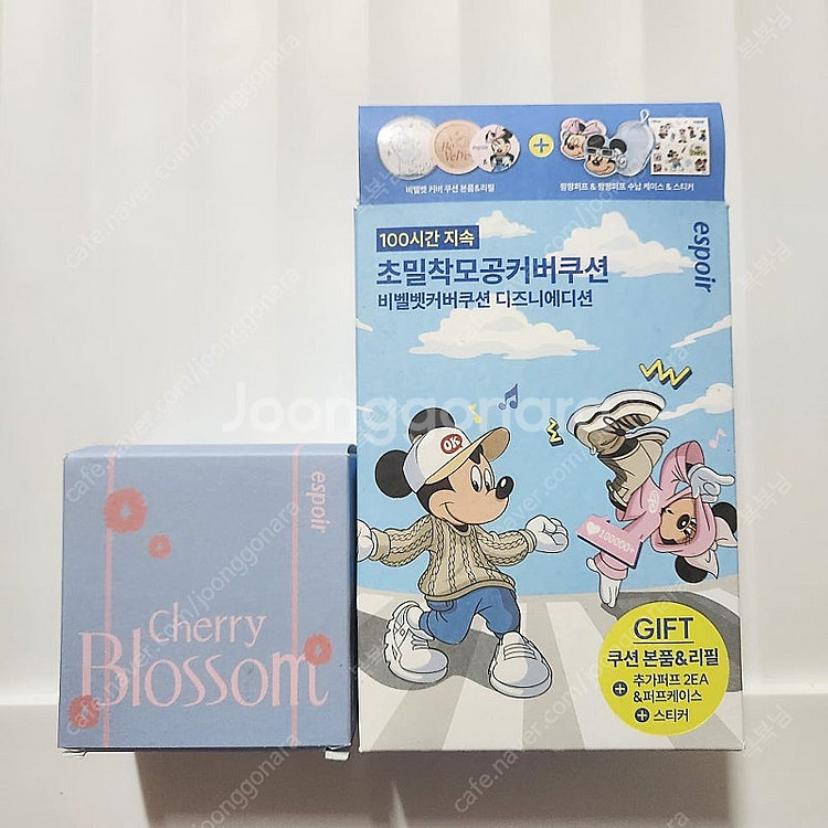 (새상품) 롬앤 쿠로미 선쿠션+쿠로미 누제로쿠션/라네즈...--0