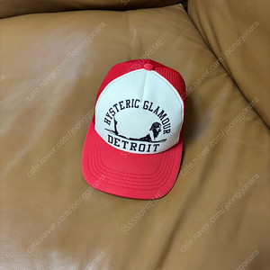 Hysteric Glamour 히스테릭글래머 디트로이트 6패널 볼캡 모자