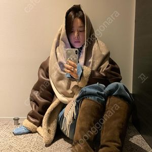 프레쉬라벨 앰버 롱부츠