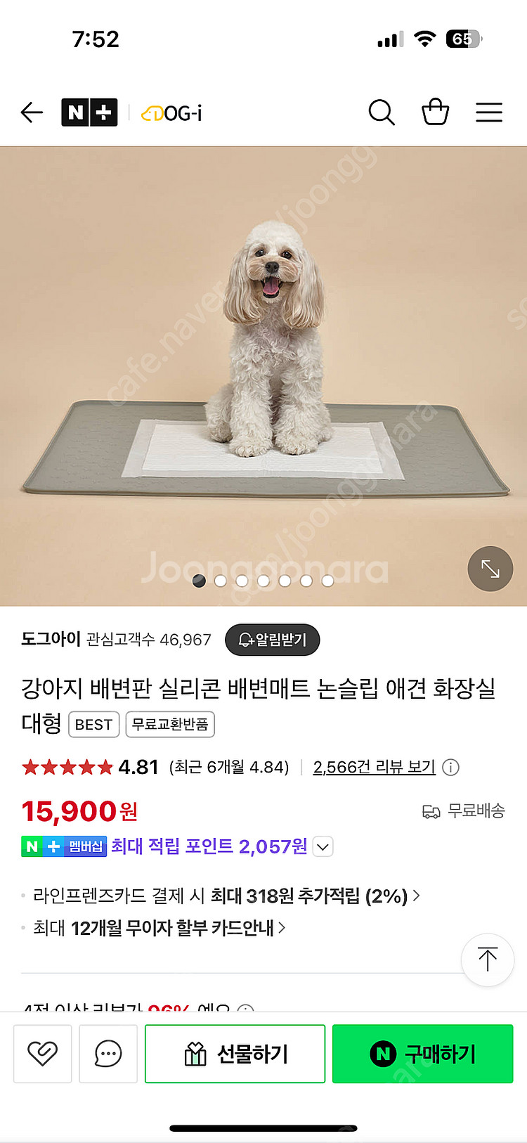 강아지 배변판 실리콘 배변매트 논슬립 애견 화장실 대형--0