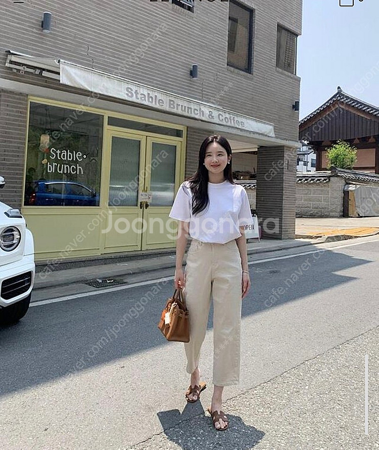 리앙쥬 써머 크림진 s 새상품--4
