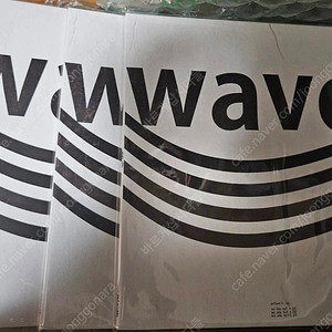 [새상품] wave to earth 웨이브투어스 LP uncounted 0.00 투명 블루 컬러 LP