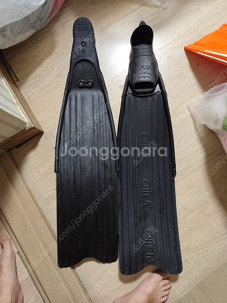 오머 스팅레이 롱핀 오리발 프리다이빙핀--1